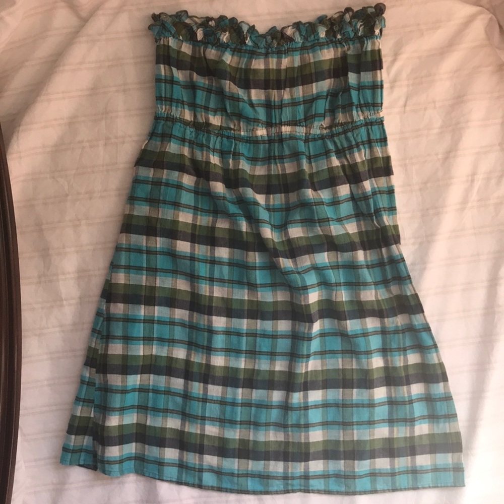 J Crew plaid dress